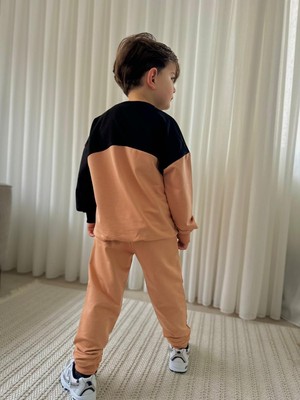 Sacro Kids Çok Renkli 2 Iplik Sweatshirt-Eşofman Altı Mevsimlik Erkek Çocuk Takım