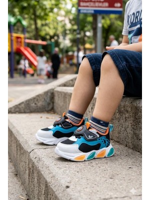 Fort Luna Cool Rahat Hafif Anatomik Işıklı Erkek Çocuk Ayakkabı