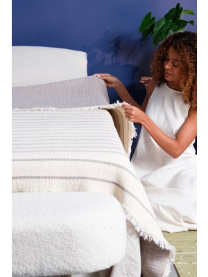 Rikka Home 6 Kat Dolgulu Muslin Yorgan 230X250 cm – %100 Pamuk Battal Boy, Nefes Alabilen 4 Mevsim Yorgan & Battaniye