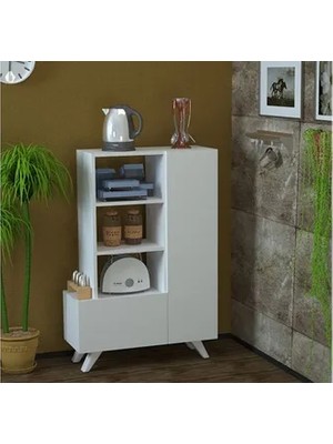 Vivense Agostina Çok Amaçlı Dolap Beyaz