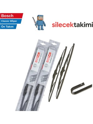 Volkswagen Polo 1999 Silecek Takımı Ön Bosch Classic Wiper Telli
