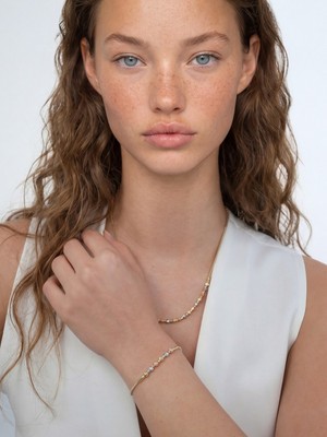 Ekinci Kuyumculuk 14 Ayar Altın Dorikalı Üç Renk Set