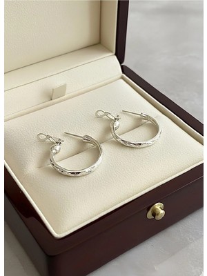 Bontexs Kadın Klipsli  Halka Küpe