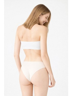 Libella İç Giyim Premium Serisi Esnek Konfor Modeli Dikişsiz Iz Yapmayan Lazer Kesim Görünmez Bikini Külot 4'lü Paket