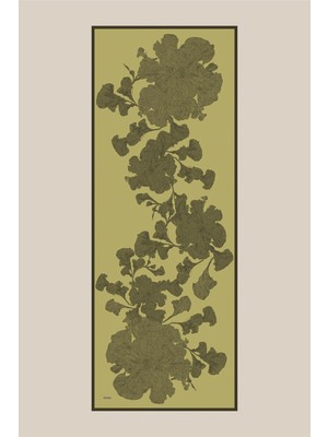 Maisa Farah Mulberry Ipek Şal 70*190 - Haki