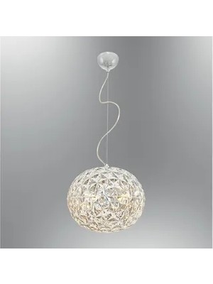 Vivense Özcan Aydınlatma 4713B,21 Delta Sarkıt Tek Renkli Şeffaf