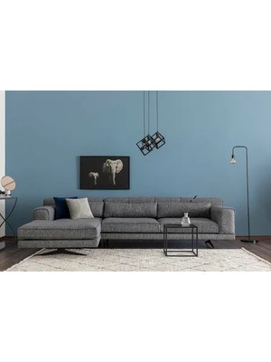 Vivense Jivago Köşe Koltuk, Gri, Sol Köşe