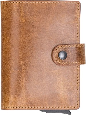 Palermo Deri Cüzdan Kartlık Mekanizmalı V18 Taba
