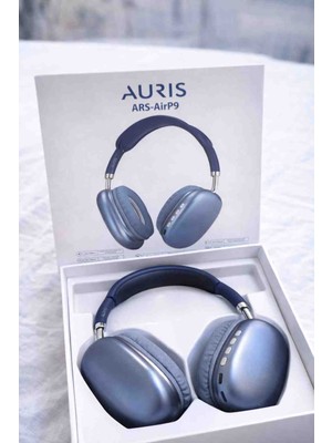 Zemira Aurıs Ars-Airp9 Mavi Kablosuz Anc Bluetooth Kulaklık -