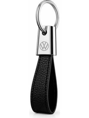 SAVEK Lüks Volkswagen Anahtarlık Metal Deri – Premium Şık Tasarım 11 x 2 cm Araba Aksesuar