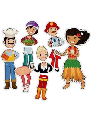 Ks Oyuncak Magnetic Dress Up