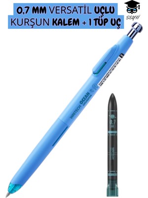 0,7 mm Versatil Uçlu Kurşun Kalem Seti + 1 Tüp Uç W-5144 Writech
