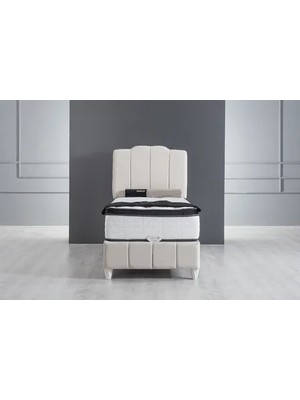 Vivense Supple Baza Başlık ve Yatak Seti, 90X200