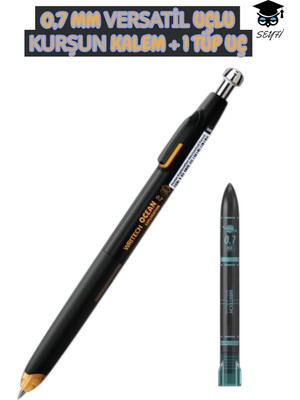 0,7 mm Versatil Uçlu Kurşun Kalem Seti + 1 Tüp Uç W-5144 Writech