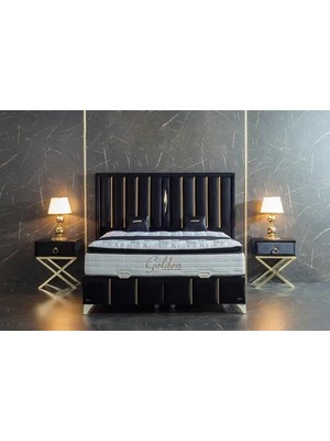 Vivense Golden Baza Başlık ve Yatak Seti, 140X200