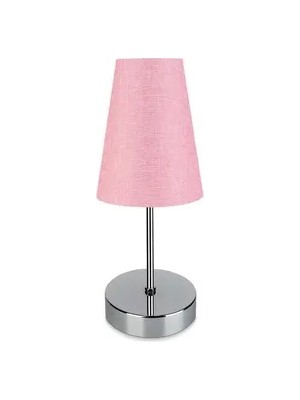 Vivense Evlight Rose Abajur Krom Pembe & Krom