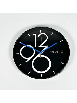 Volante 30 Cm Dek. Duvar Saati 261212-SYH19MAVI