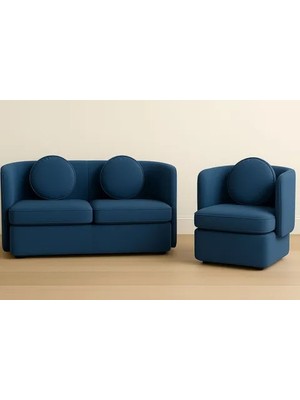 Vivense Paulo Koltuk ve Berjer, Mavi