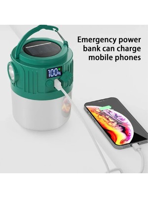 Ulugo Solar LED Kamp Lambası (5224)