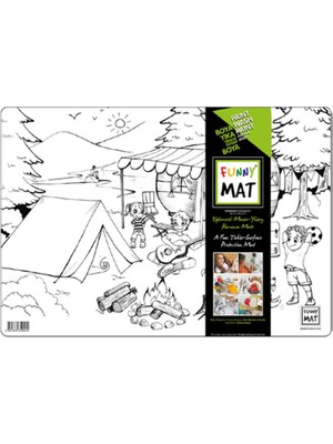 Ulugo Funny Mat- Kamptayız - 33,5X48CM
