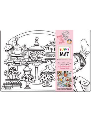 Ulugo Funny Mat - Pastane 33,5X48CM