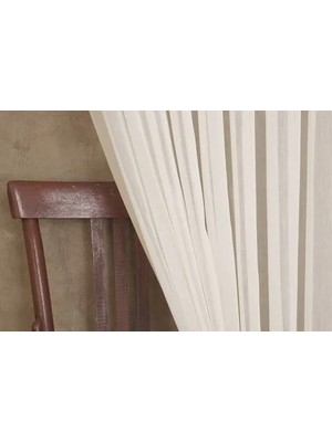 Vivense Massarelli Bolero Tül Krem  1-2 Seyrek Pile 100X260