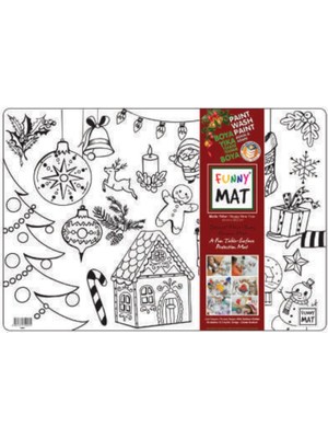 Ulugo Funny Mat - Mutlu Yıllar 33,5X48CM