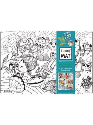 Ulugo Funny Mat - Balıklar 33,5X48CM
