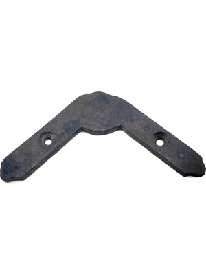 Ulugo Antika Tarz Dekoratif Pirinç Dövme Gönye - Üst, 80X80MM, Oksit