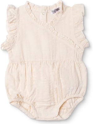Hellobaby Kız Bebek Body Çıtçıtlı V Yaka Sleeveless