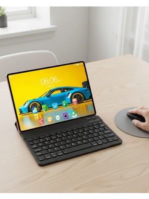 Ulugo Dokunmatik Android Tablet Klavyeli Kalemli Kılıflı Set - Lisinya