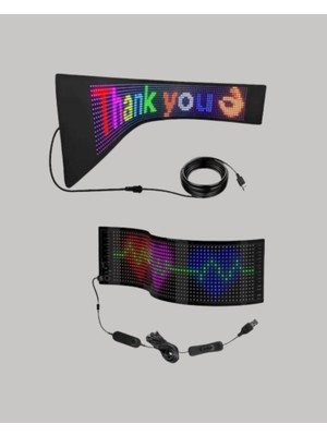 Senka Mey Ithalat® Rgb LED Panel Renkli Işık Efektli Dekoratif Aydınlatma