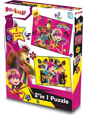 Senka Mey Ithalat® Maşa ile Koca Ayı 2'li Puzzle