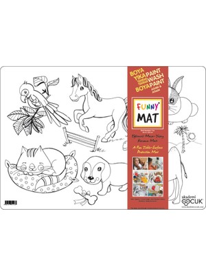 Ulugo Funny Mat - Evcil Hayvanlar - 33,5X48CM