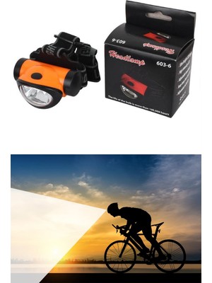 Senka Mey Ithalat® 3 Fonksiyonlu 6 Ledli Oynar Başlıklı Pilli Kafa Işığı Ası