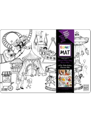 Ulugo Funny Mat- Lunapark - 33,5X48CM