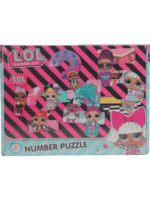 Senka Mey Ithalat® Lol Numara Puzzle 20 Parça