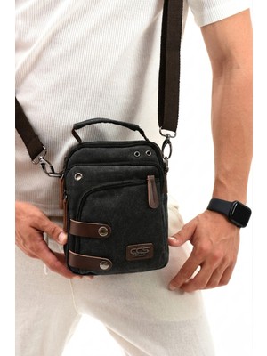 Ççs 31471 Omuz Askılı Kanvas El Çantası Omuz Çantası Çapraz Çanta