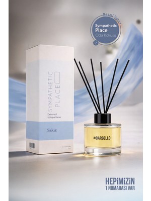 Bargello 120 ml Sakız Kokusuyla Parfümlü Dekoratif Ortam Kokusu Renkli ve Şık Tasarım