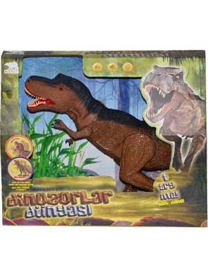 Senka Mey Ithalat® 36127 Sesli ve Işıklı Büyük Dinozor