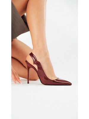 Ayakkabı Prensi Elisa Cherry Stiletto, Topuklu Ayakkabı Kadın