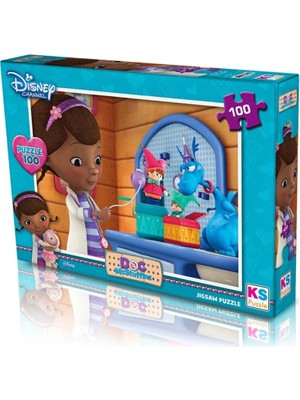 Senka Mey Ithalat® Doc Mcstuffins 100 Parça Puzzle