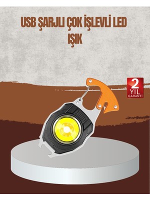 Ulugo Taşınabilir Çok Amaçlı LED Işıklı Anahtarlık - Lisinya