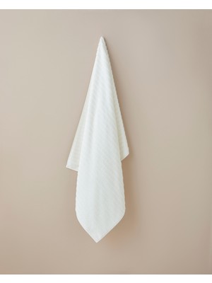English Home Softline Pamuk Banyo Havlusu 90x150 cm Beyaz