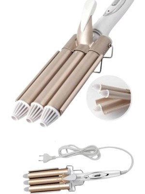 Ulugo Wag Maşa Yeni Nesil Yüksek Isı Ayarlı Seramik Kaplama Saç Şekillendirici Doğal Bukle - Lisinya