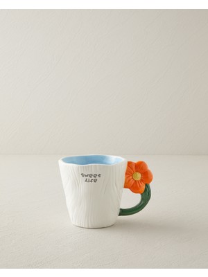 English Home Daylora Dolomite Kupa 415 ml Mavi-Turuncu