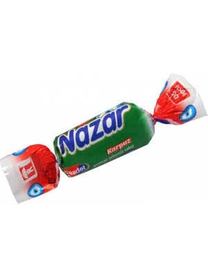 Nazar 100 lü Karpuz Aromalı Sakız 2 gr Özellikli  Şekerleme