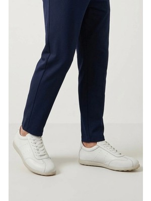 Ziya, Erkek Hakiki Deri Günlük Ayakkabı 1611024Z5820 Beyaz