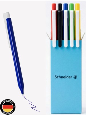 Schneider Essential 5'li Jel Kalem (MaviMürekkepli)