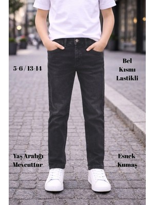 Cedy Denım - Erkek Çocuk Yüksek Bel Regularfit Esnek Jean Pantolon C800